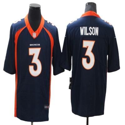 China New Denver Bronco #3 Russell Wilson Vapor Limited Anti-UV Pique Jersey American Football Jersey for sale