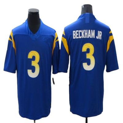 China New Men's Embroidery American Football Los Angeles 3 Odell Beckham Jr Anti-UV Tank Tops. 40 Miller 9 Stafford 99 Donald Stitched Jersey for sale