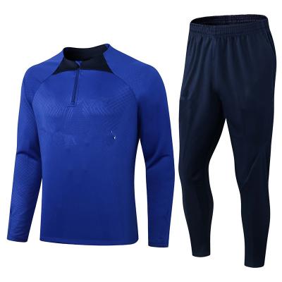 China Hot-selling Sets Latest Club Mens Soccer Jacket And Pants Soccer Tracksuit for sale