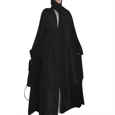 China Modest Muslimah Styling New Style High Quality Tunic Gereja Jubah Padouan Suara Islamic Clothing Pleated For Working Women With Simple Abaya Designs for sale