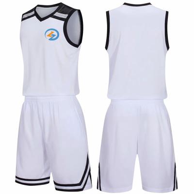 China Best Customized Breathable Latest Design Basketball Tank Top Cheap Uniform White Sublimated Reversible Custom Basketball Tank Tops for sale