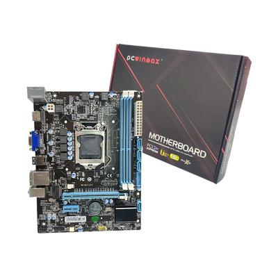 China Integriertes Motherboard H61 Sockel 1155 Intel H61 Mainboard DDR4 DDR3 zu verkaufen