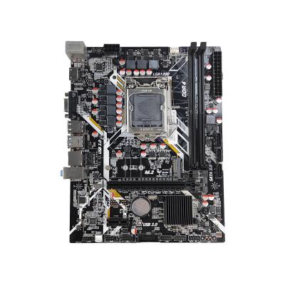 중국 CE FCC 메인보드 PC H410 Placa Madre LGA 1200 2*DDR4 전원 ATX 32GB 판매용