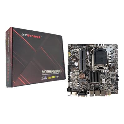 China PCWINMAX Mini ITX H510 LGA1200 Support 11th/10th Gen I3 I5 I7 CPU Dual Channel DDR4 VGA+HD Output Industrial Mainboard for sale