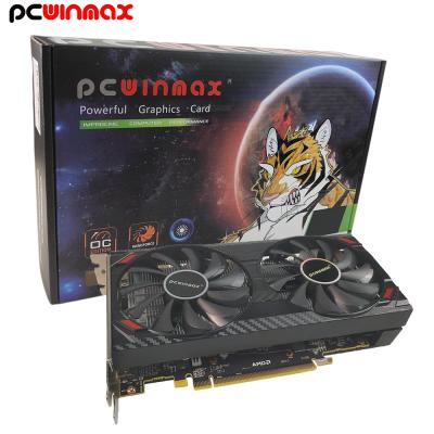 Cina PCWINMAX Radeon RX 5500 XT 8GB - scheda video doppia del computer del PC di gioco del fan di 128 bit con HD DisplayPort in vendita