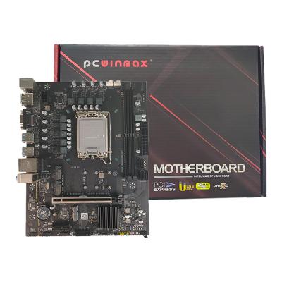 China PCWINMAX B760 GDDR5 Steckdose LGA 1700 Unterstützung für CPU der 13. und 14. Generation Dual M.2 Micro ATX PCIe 5.0 Desktop-Mutterplatte zu verkaufen