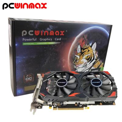 China PCWINMAX Radeon RX 580 Grafische Kaarten 2048SP 8 GB GDDR5 256 Bit Radeon Videokaart voor Desktop Computer Gaming Gpu Te koop