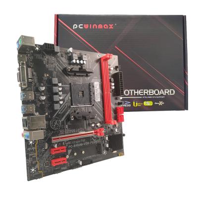 China PCWINMAX B450M VHD Plus AM4 Gaming microATX DDR4 M.2 B450 Plus Motherboard for sale