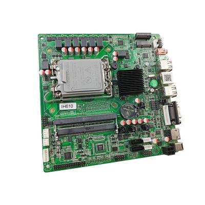 China PCWINMAX H610 LGA1700 Mini ITX DDR5 PCIe 4.0 Desktop Motherboard Support OEM ODM for sale