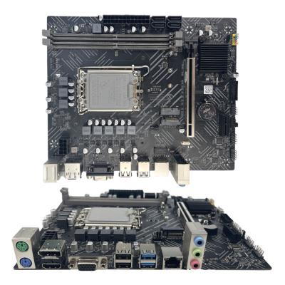 中国 PCWINMAX H610 LGA 1700 ソケット DDR5 シングル M.2 スロット マイクロ ATX PCIe 4.0 ゲームマザーボード 販売のため