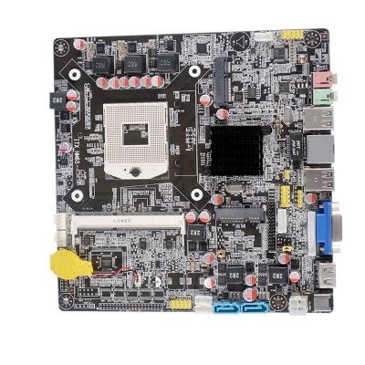 중국 PCWINMAX H65 산업 메인보드 DDR3 미니 ITX HM65 칩셋 메인보드 LGA 988 소켓 판매용