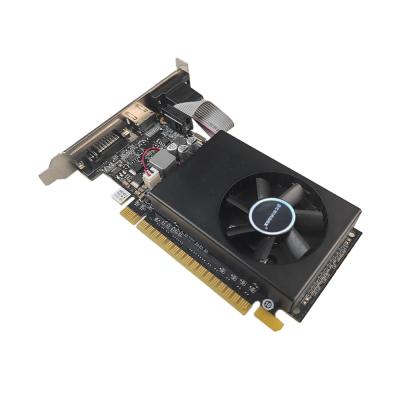 China PCWINMAX Original GT 610 1GB 2GB 64Bit GDDR3 Low Profile VGA Card GPU Graphics Card for Business Desktop for sale