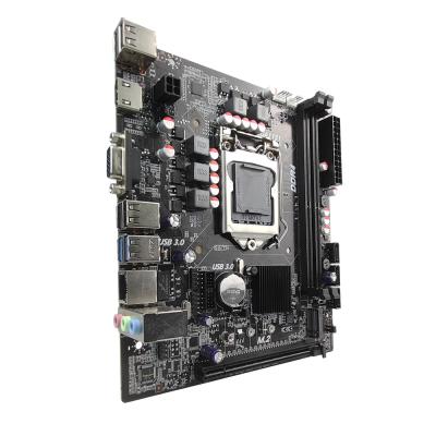 China PCWINMAX H110 Desktop Motherboard DDR4 LGA 1151 Micro ATX H110 Mainboard for 6th 7th Gen i3 i5 i7 for sale