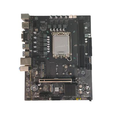 Китай PCWINMAX Новый B760 LGA1700 DDR4/DDR5 mATX Dual M.2 PCIe 4.0 Материнская плата Поддержка 12th 13th 14th i3 i5 i7 продается