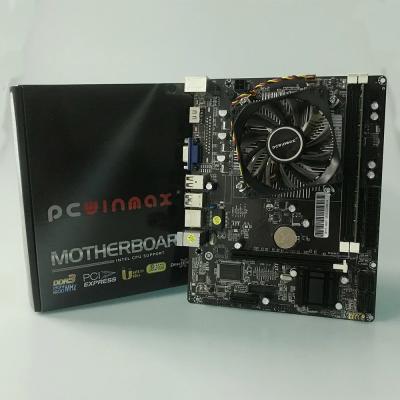 China PCWINMAX HM77 Motherboard Kit with DDR3 4GB RAM i3-3110M CPU Micro ATX Mainboard Combo for sale