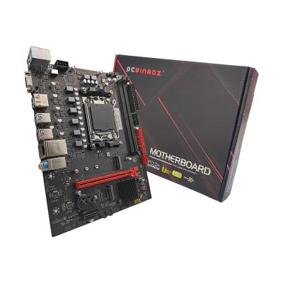 China PCWINMAX B650M Gaming AM5 DDR5 128GB PCIe 4.0 M.2 SATA 6Gb/s HD DP VGA Micro ATX B650 Motherboard for sale