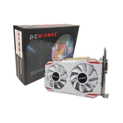 Cina PCWINMAX Nuova Radeon RX 580 White Edition 16GB 2048SP GDDR5 256Bit Dual Fan Desktop Graphics Card con GPU HD DVI DP Port in vendita