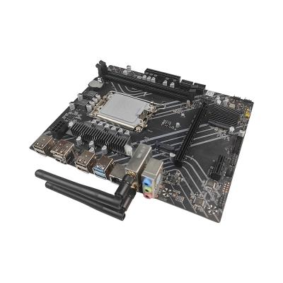 China PCWINMAX H610 Wifi DDR4 Socket LGA1700 PCIe 4 SATA 6Gb/s M.2 mATX-Mutterplatte für die 12. 13. 14. Generation Intel Core i3 i5 i7 zu verkaufen