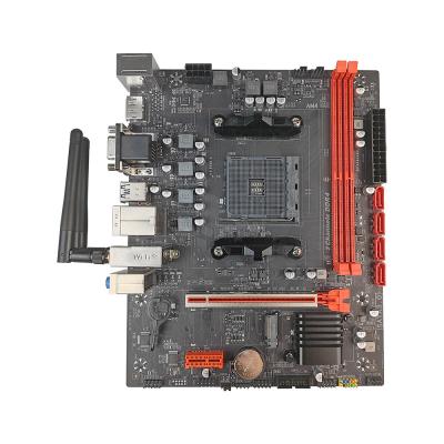 中国 PCWINMAX B450 Wifiソケット AM4 DDR4 SATA 6GB/S VGA HD DP アウトプット mATX マザーボード 販売のため