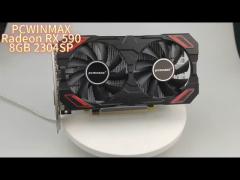 PCWINMAX OEM Radeon RX 590 2304SP 8GB GDDR5 256Bit 1440MHz PCI Express 3.0 Gaming Graphics Card