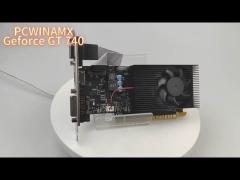 GeForce GT 740 Low Profile Graphics Card - Compact, High Performance for Small PCs