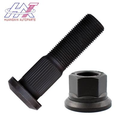 China 40cr Huangxin Steel High Tensile Wheel Bolt For Mack Truck for sale