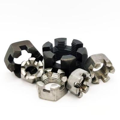 China 40cr 3/4-16 Steel SLOTTED HEX NUT Castle Nuts for sale