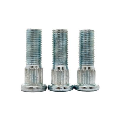 China Galvanized Heat Treated 40cr Steel Knurling Wheel Stud Bolt High Carbon Steel Bolt for sale