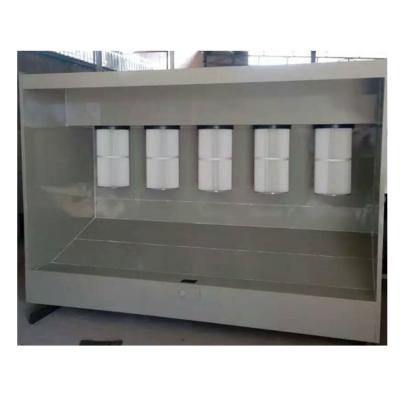 China Portable manual powder spray booth /powder spray gun machine /powder jet for sale