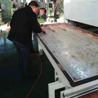 China Aluminum Metal Panel Door Heat Transfer Film Printing Machine for sale