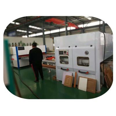 China Whole Door Printer WOOD /steel /aluminum foil wood grain transfer printing machine for sale