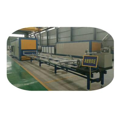 China Advanced aluminum profile wood grain heat transfer machine for window and door for sale