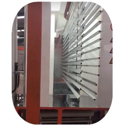 China Hotels Customizable Powder Coating Line Excellent for Aluminum and Steel Profiles for sale