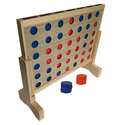 China Custom Outdoor Deluxe Color Box Toy Connect 4 Game Four Giants In A Row for sale