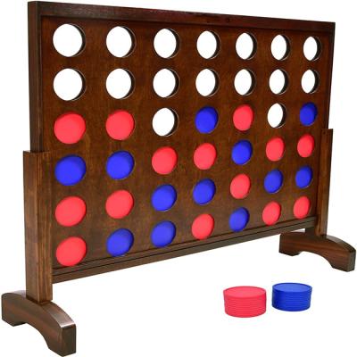 China Custom Color Box Giant Connect Four Games Fun Four In A Row Game Connect 4 For Garden Play for sale