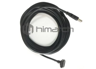 China 5 Meters USB3 A to Micro B Down Angeled Cable with Screws for Industrial Camera for sale