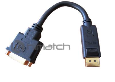 China Displayport aan DVI-Kabel/de Kabel Hoge Resolutie 0.5M van 4k Displayport - 10m Te koop