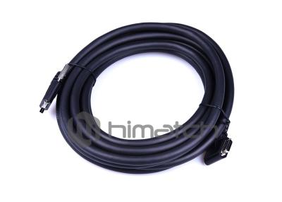 China SDR izquierdo 26PIN del ángulo a las asambleas de cable del vínculo de la cámara del SDR 26PIN PoCL con L tipo 90 conector macho del Pin del SDR 26 del grado en venta