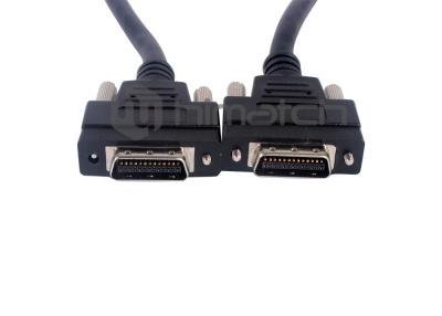 China el 15M alto MDR recto flexible 26pin al cable del vínculo de la cámara del MDR 26Pin PoCL con las empulgueras que se cierran para la fricción Chiam en venta