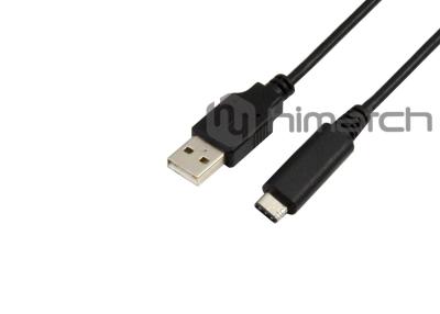 China Overmold Shielding USB 2.0 Type C Cable , Male to A Data Sync And Charge Cable for sale