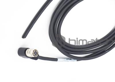 China Right Angle 6 Pin Hirose Cable / Female To Open Cable 5 Meters For Analog Camera for sale