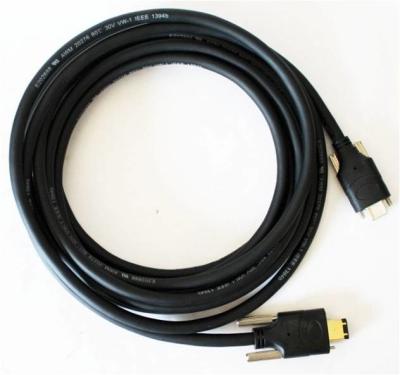 China High Speed Flexible IEEE 1394 Cable Black Color For Sliding In Towing Chain for sale