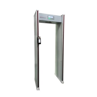 China Walk Through Metal Detector Body Temperature Detection Door For School 2220mm(H)X835mm(W)X578mm(D) for sale