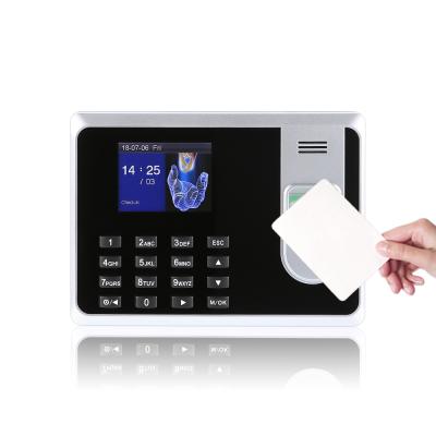 China Battery Fingerprint ID Card Reader and RFID Card Time Attendance and Access Control System with USB Port (T8-A) for sale