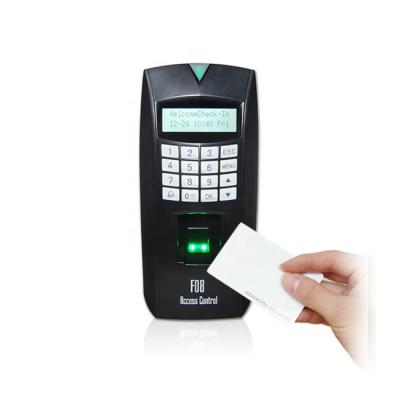 China Relay Built-in Wiegand Tcp /Ip Fingerprint Biometric Rfid Card Door Access Control Device Free Software SDK for sale