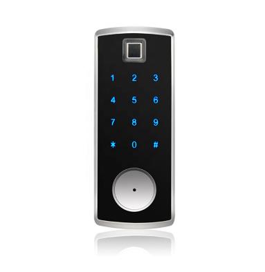 China Zinc Alloy Fingerprint And Password Digital Door Lock With Lifting Heavy Duty Deadbolt (iLock5) for sale