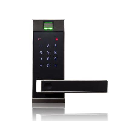 China Fingerprint RFID Level Zinc Alloy Lock With Touch Screen And B-luetooth for sale