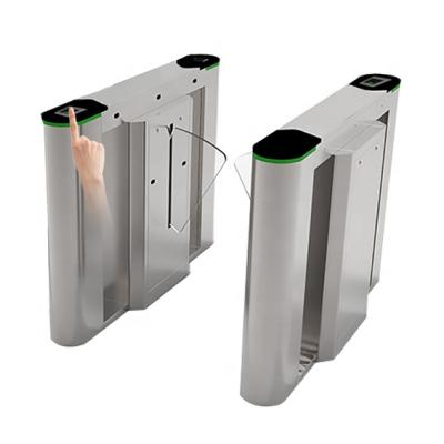 China SUS304 Stainless Steel + Pro FBL6022 Acrylic Modular Fin Barrier Supports RFID and Fingerprint Verification Methods for sale