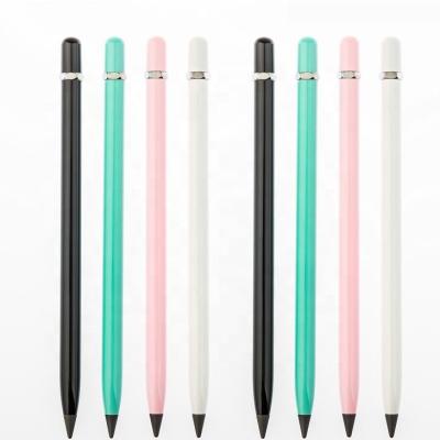 China 2 in 1 pencil with earser metal pen high quality pencil 3317 new for sale