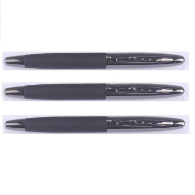 China Promotional Gift / Souvenir Gun Black Color Factory Metal Roller Pen for sale